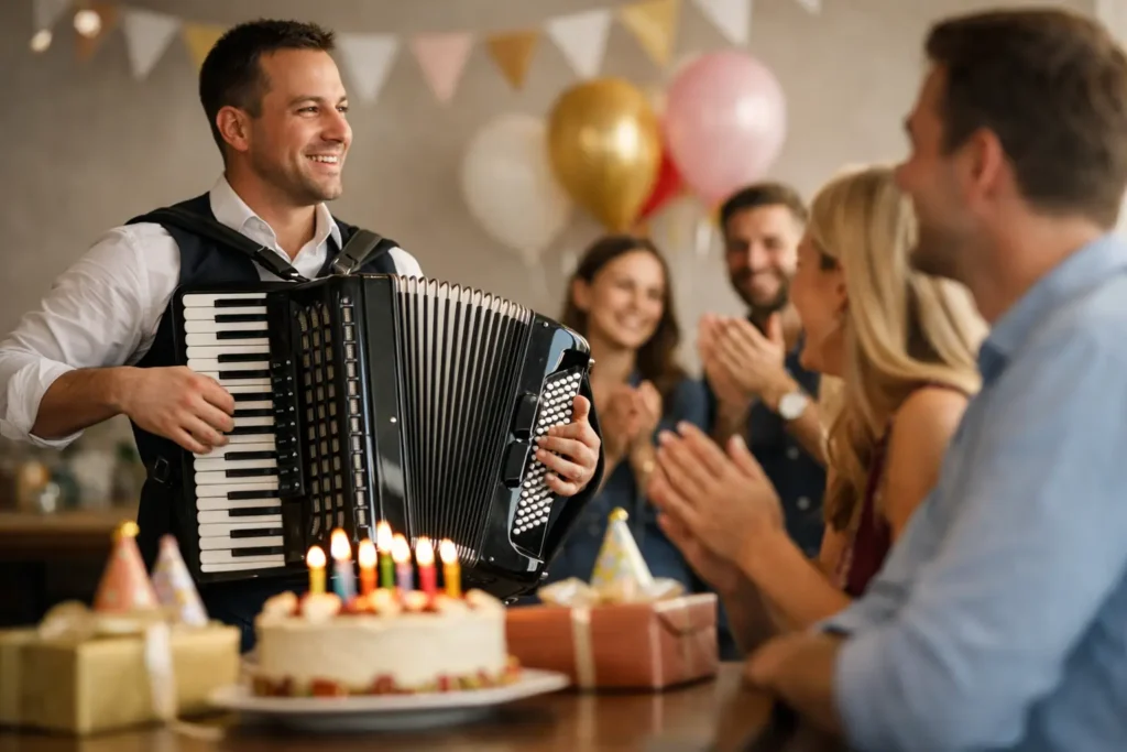 Kako odabrati harmonikaša za proslavu rođendana