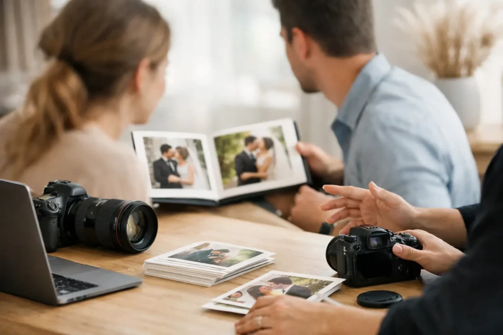 Recenzija svadbenog fotografa prije rezervacije