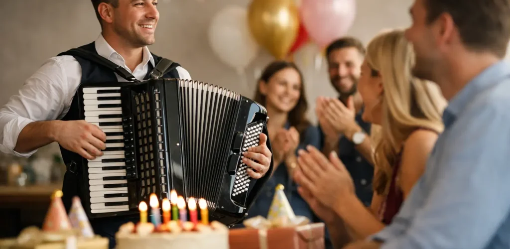 Kako odabrati harmonikaša za proslavu rođendana