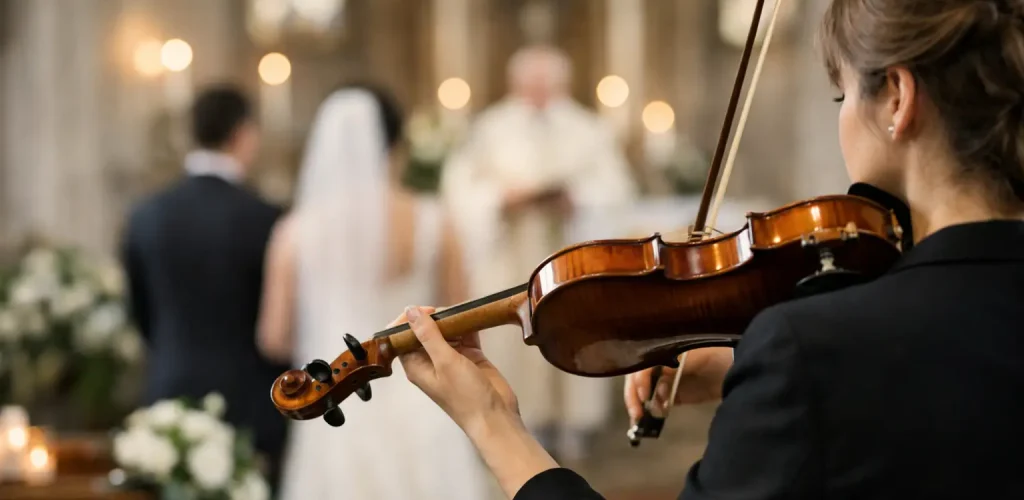 Violinist za crkveno vjenčanje - kako odabrati